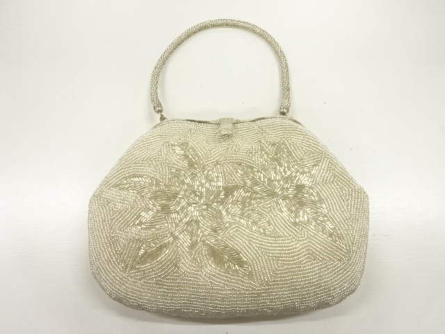 JAPANESE KIMONO / ANTIQUE BAG / BEADS